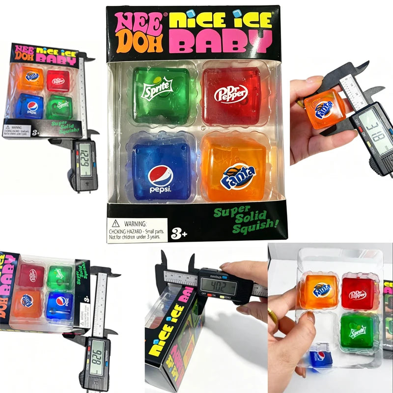 Schylling NeeDoh Nice Cube Sensory Squeeze Toy