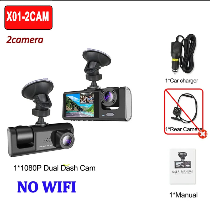 1080P WiFi Car DVR with App Support